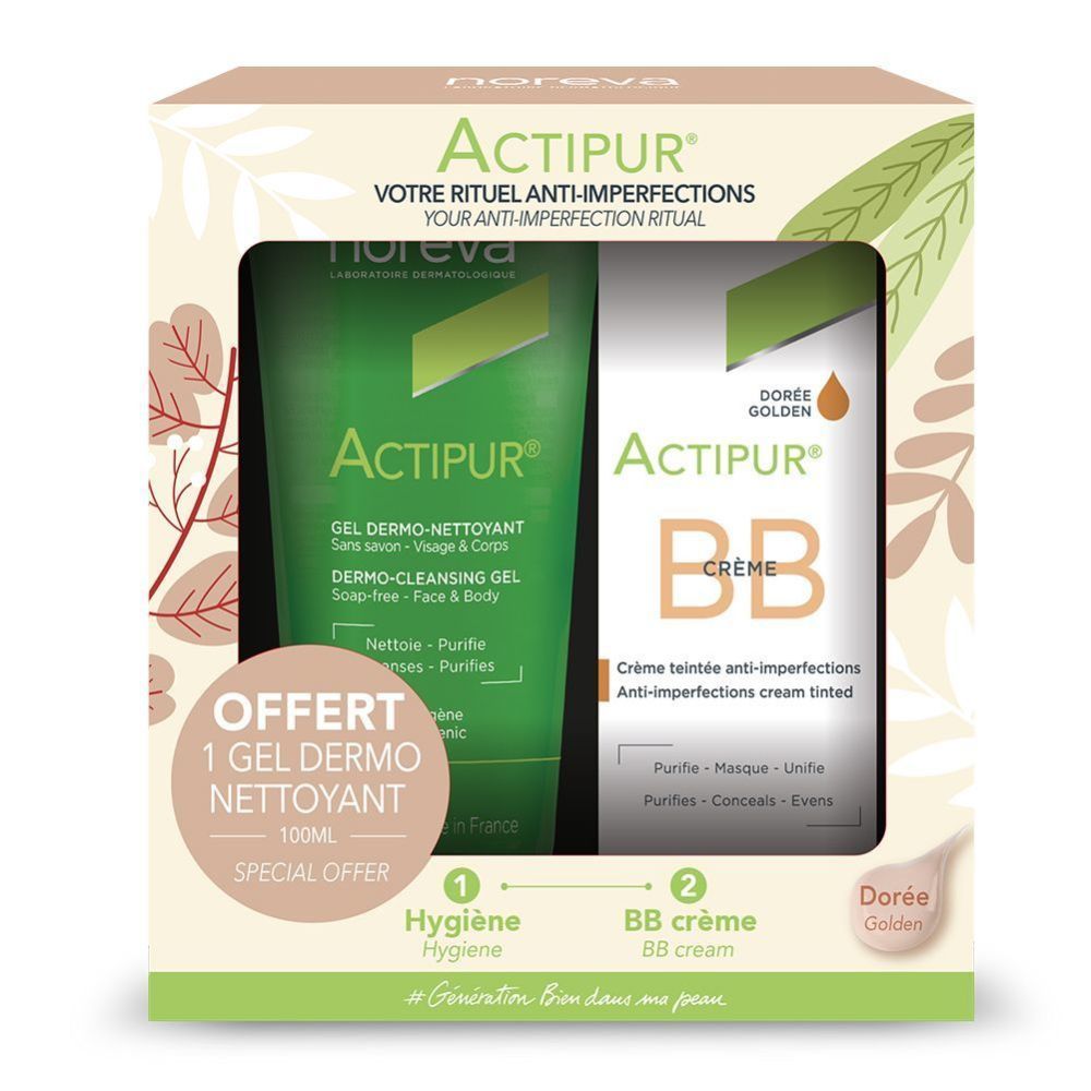 ACTIPUR BB CR TEINT DORE 30ML+OFF