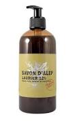 ALEPPO SOAP SAV ALEP LIQ12% 500ML