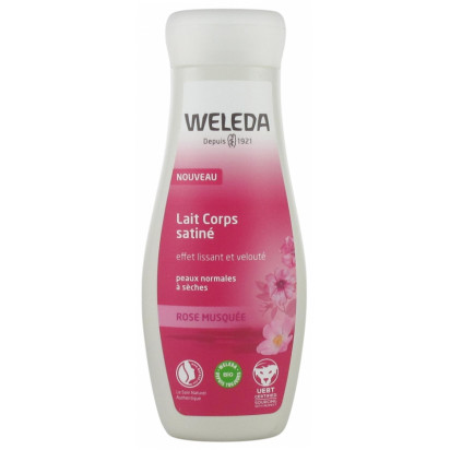 WELEDA LAIT CORP SATINE ROSE 200ML