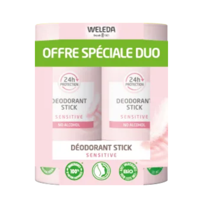 WELEDA DEOD STICK SENSITIVE 50G X2