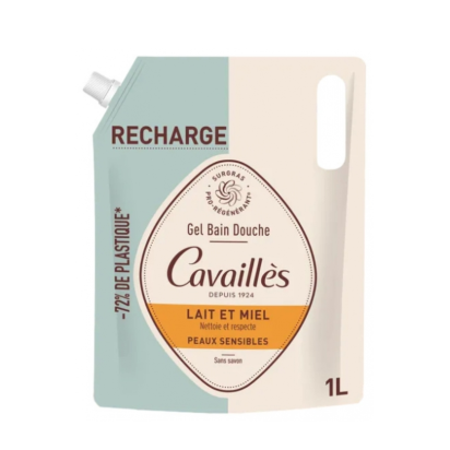 CAVAILLES GEL B/DCH LT/MIEL ECO R1