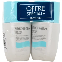 Biotherm Deo Pure Roll On Antitranspirant 75ml X2