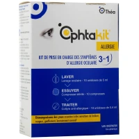 Ophtakit Allergie Kit Contenant 3produits