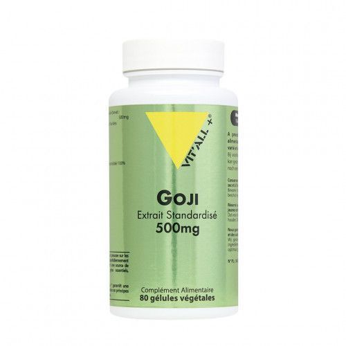 VIT ALL+ GOJI 500MG EX/STD CAPS 80
