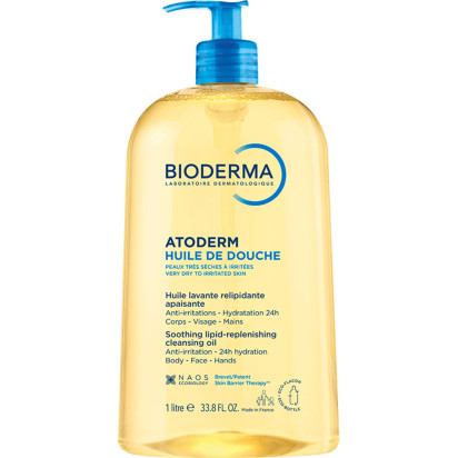 ATODERM HLE DCHE FL POMPE 1L