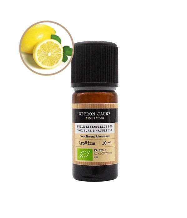 AROVITAE HE CITRON JAUNE BIO 10ML