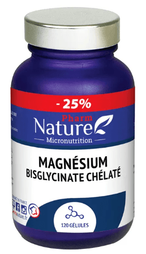 PHARM NATUR MAGNES BISGL GELUL 120