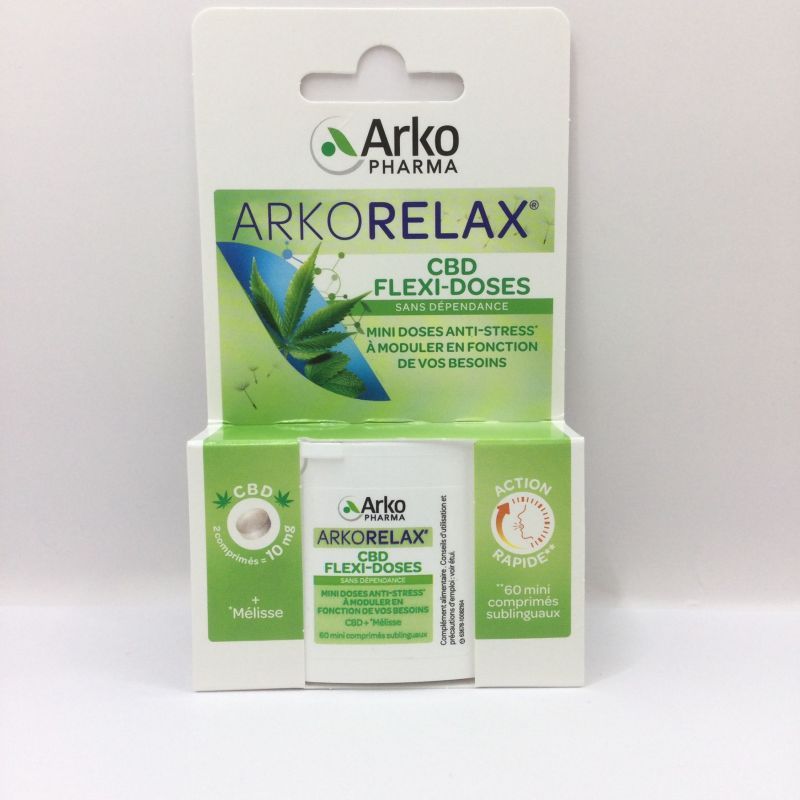 ARKORELAX CBD FLEXI-DOSE CPR60
