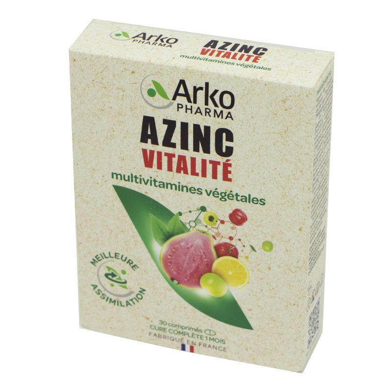 AZINC MULTI VEGETAL VITALITE CPR30
