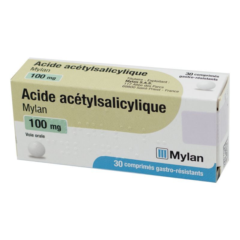 AC ACETYL 100MG VIATRIS CPR 30