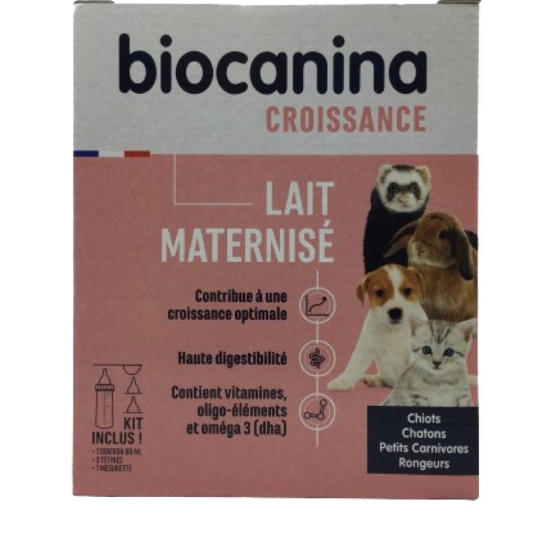 BIOCANINA LAIT AV/BIB+TETIN400G