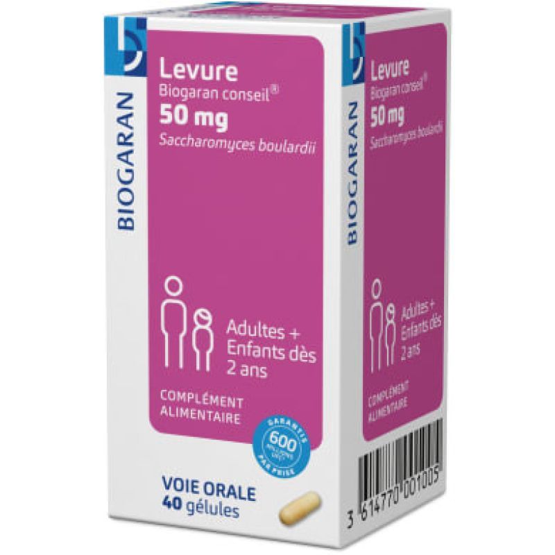 LEVURE BGR 50MG GELUL 40