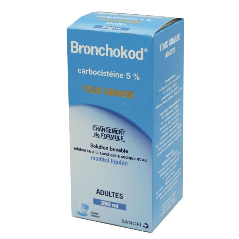 BRONCHOKOD GE 5% SOL BUV S/S 250ML