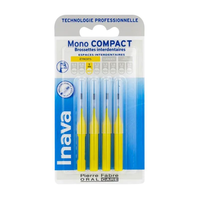 INAVA BROSSETT MONO COMP JAUNE 4+2