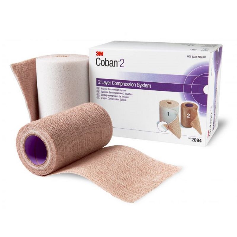 COBAN SYSTEME COMPRESSION BI-BANDE 10CM