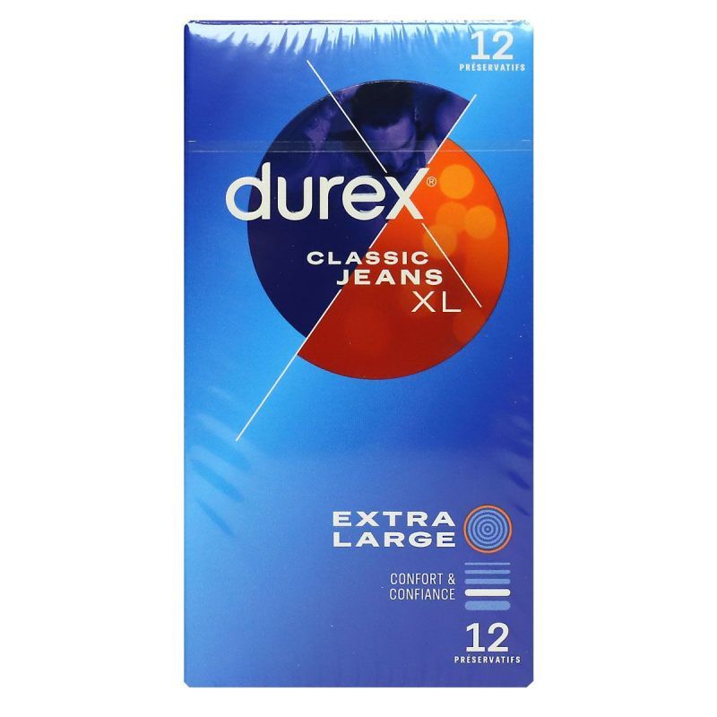 PRESERV DUREX CLASSIC JEANS XL X12