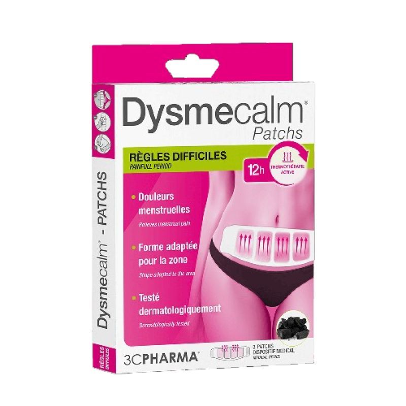 3C PHARMA DYSMECALM PATCH X3