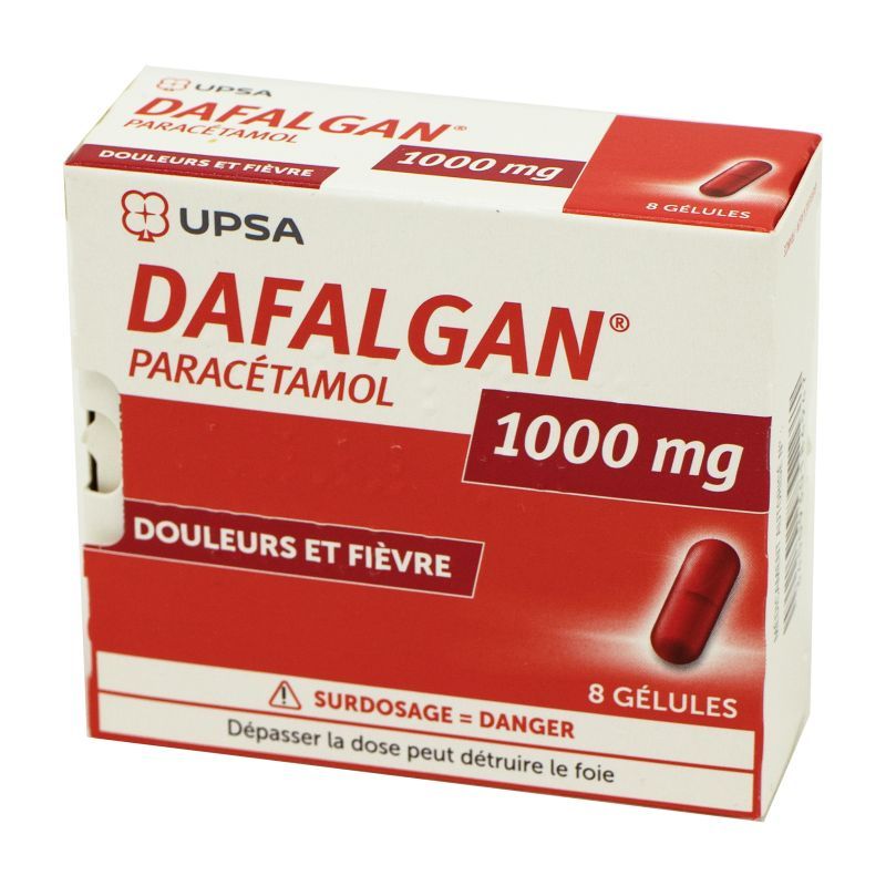 DAFALGAN 1 000MG GELULE 8