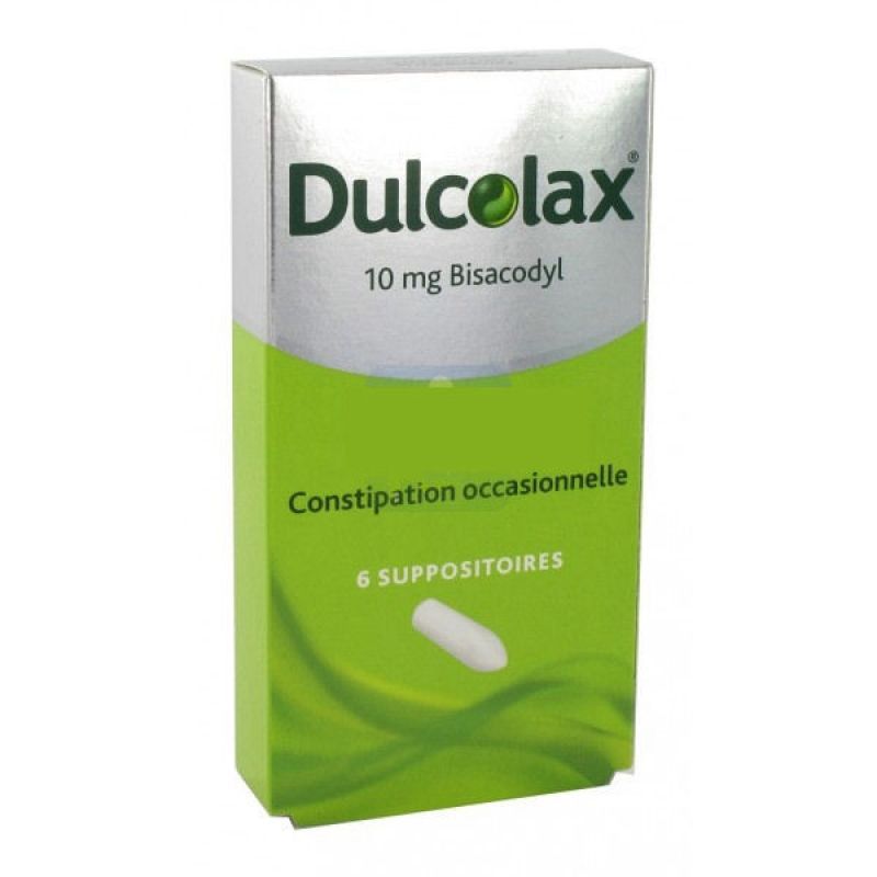 DULCOLAX 10MG SUP 6