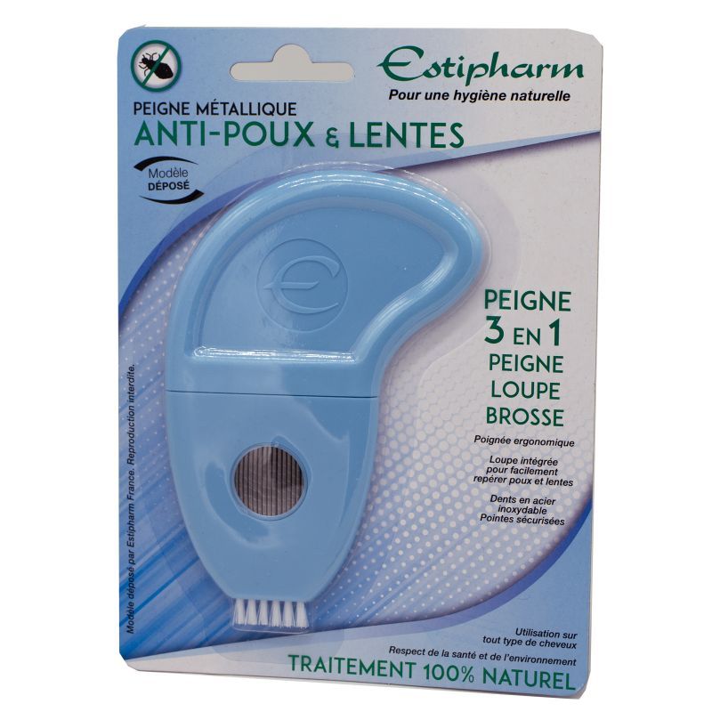 ESTIPHARM PEIGNE ANTI-POUX 3EN1