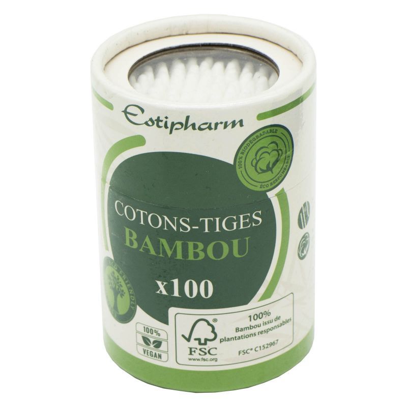 ESTIPHARM COTON TIGE BAMBOU 100