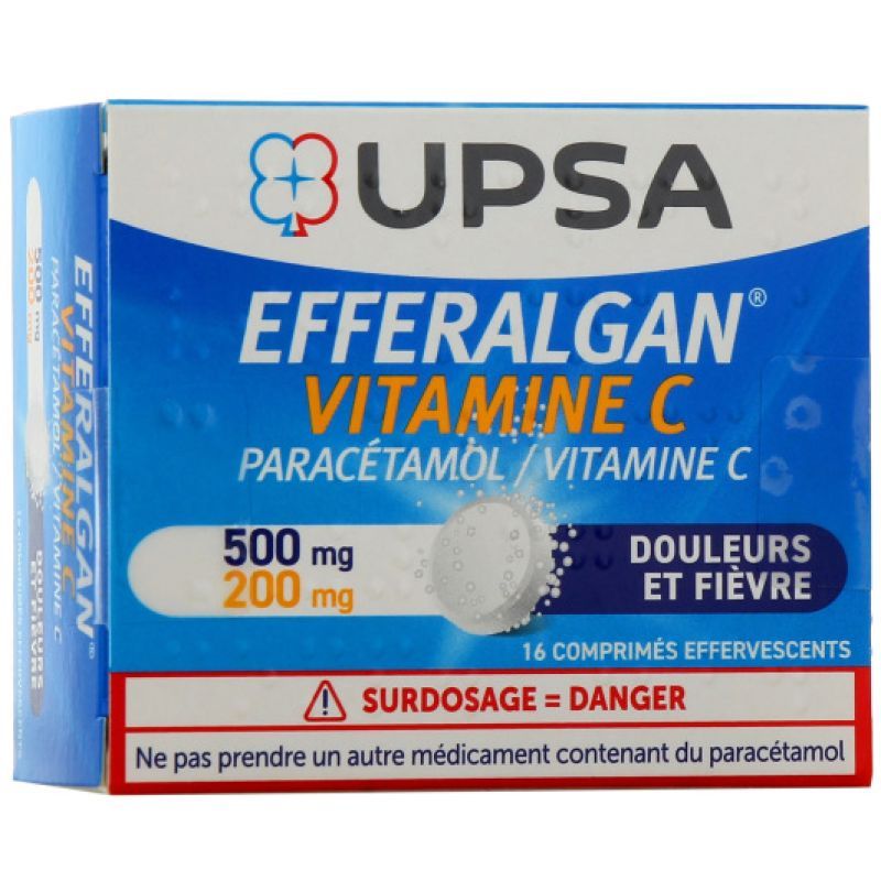 EFFERALGAN VITAMINE C CPR EFF 16