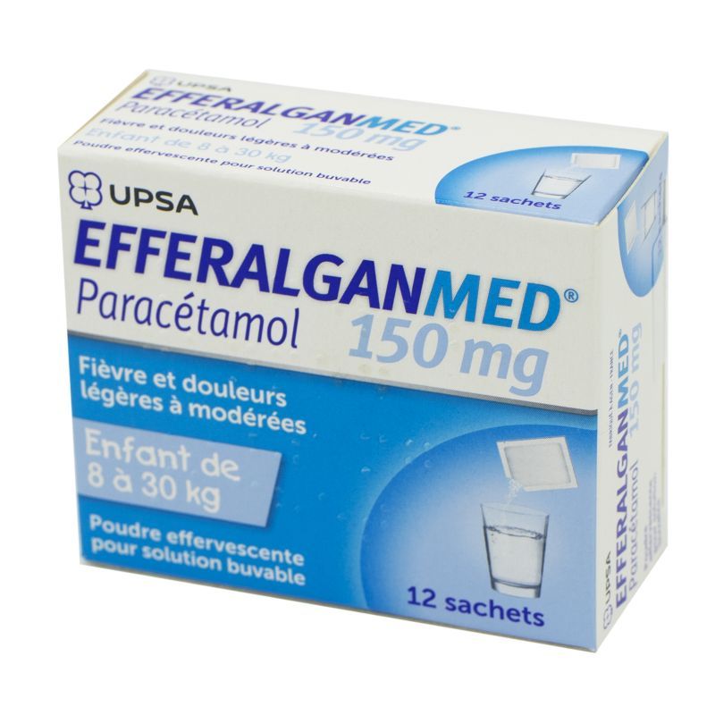 EFFERALGANMED 150MG SACHET 12