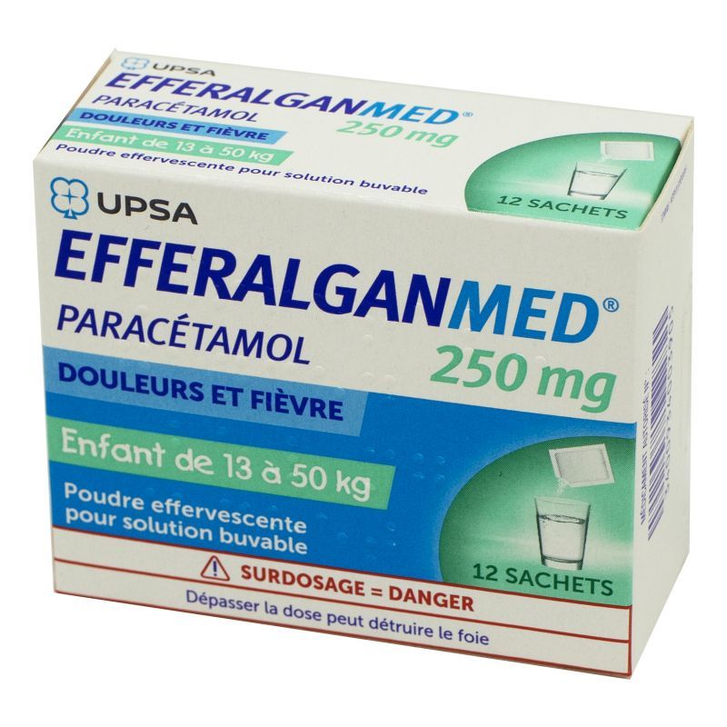 EFFERALGANMED 250MG SACHET 12