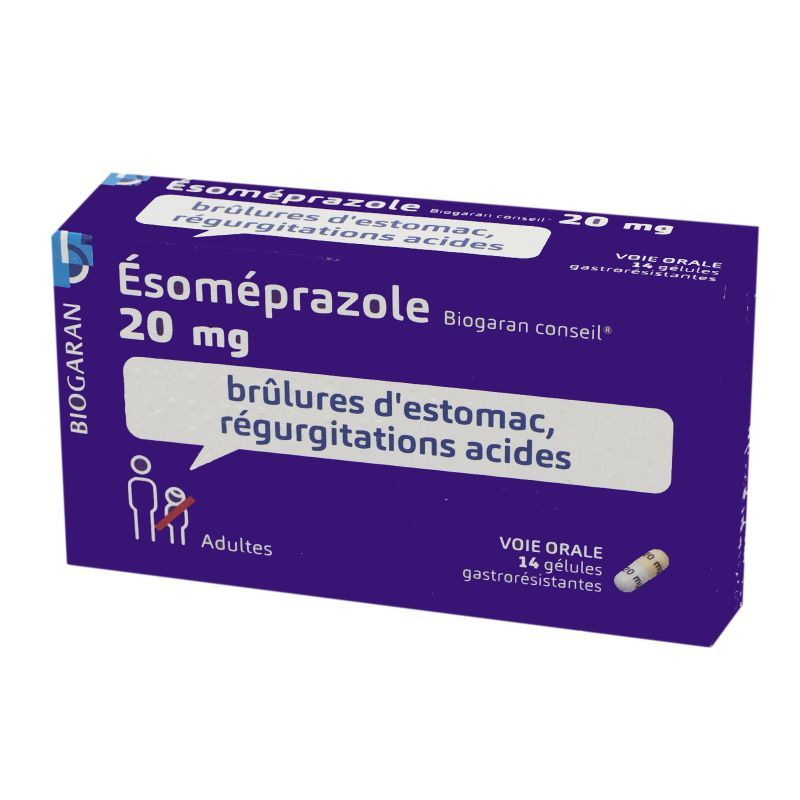ESOMEPRAZOLE 20MG BGR CONS GEL 14