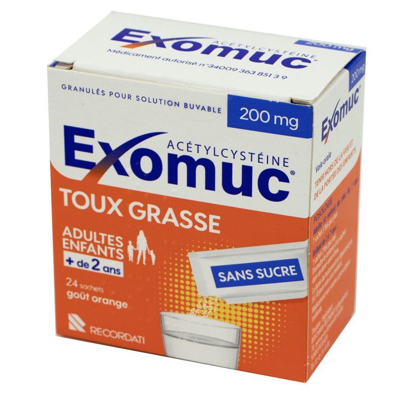 EXOMUC 200MG SACHET 24