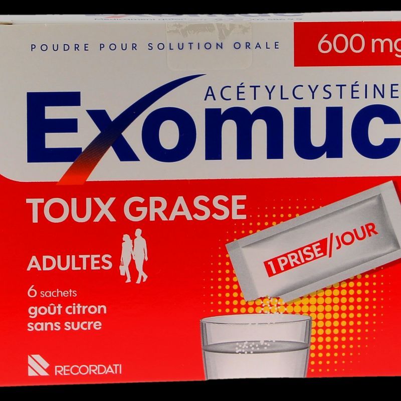 EXOMUC 600MG SACHET 8