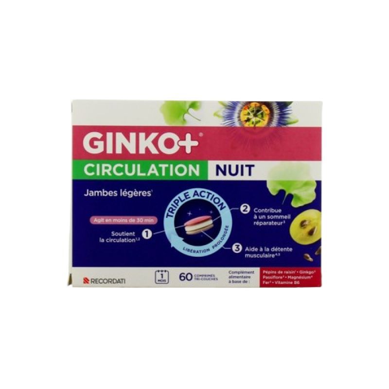 GINKO+ CIRCULATION NUIT CPR 60