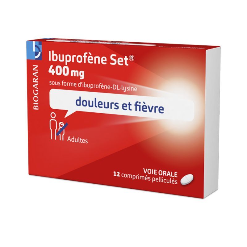 IBUPROFENE 400MG SET CPR 12