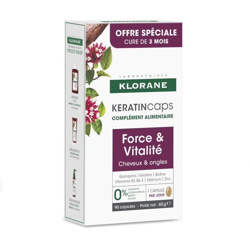 KLORANE KERATINCAPS CAPS 30X3