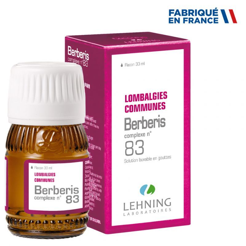 LEHNING COMPLEXE 83 BERBERIS 30ML