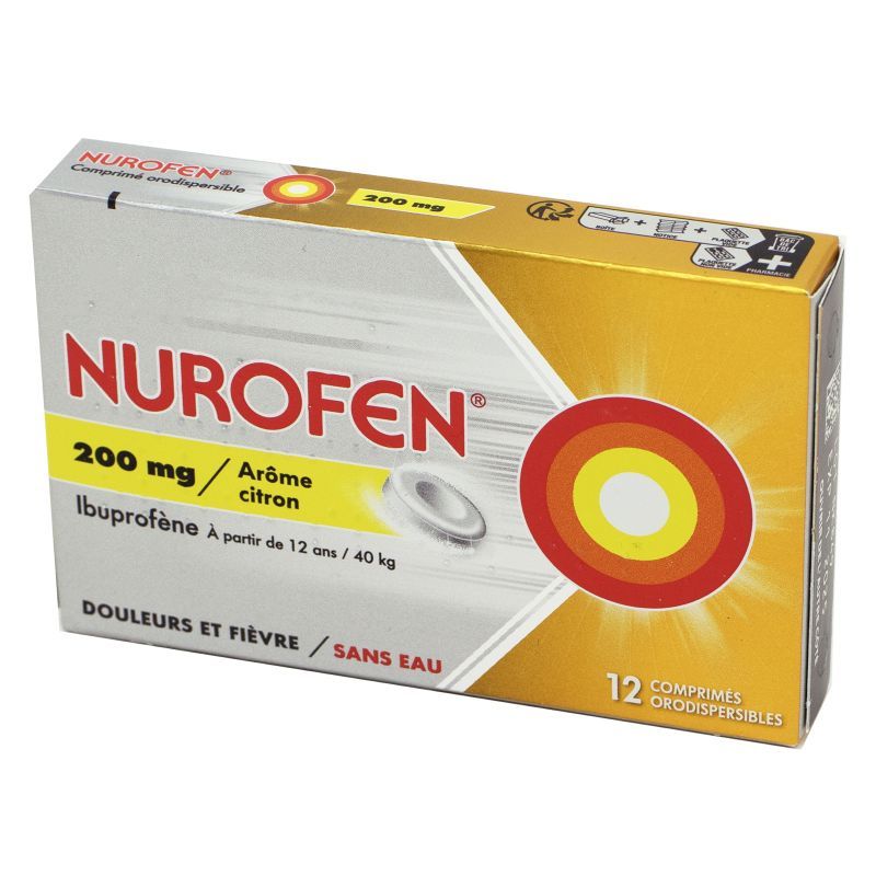 NUROFEN 200MG CPR ORODISP 12