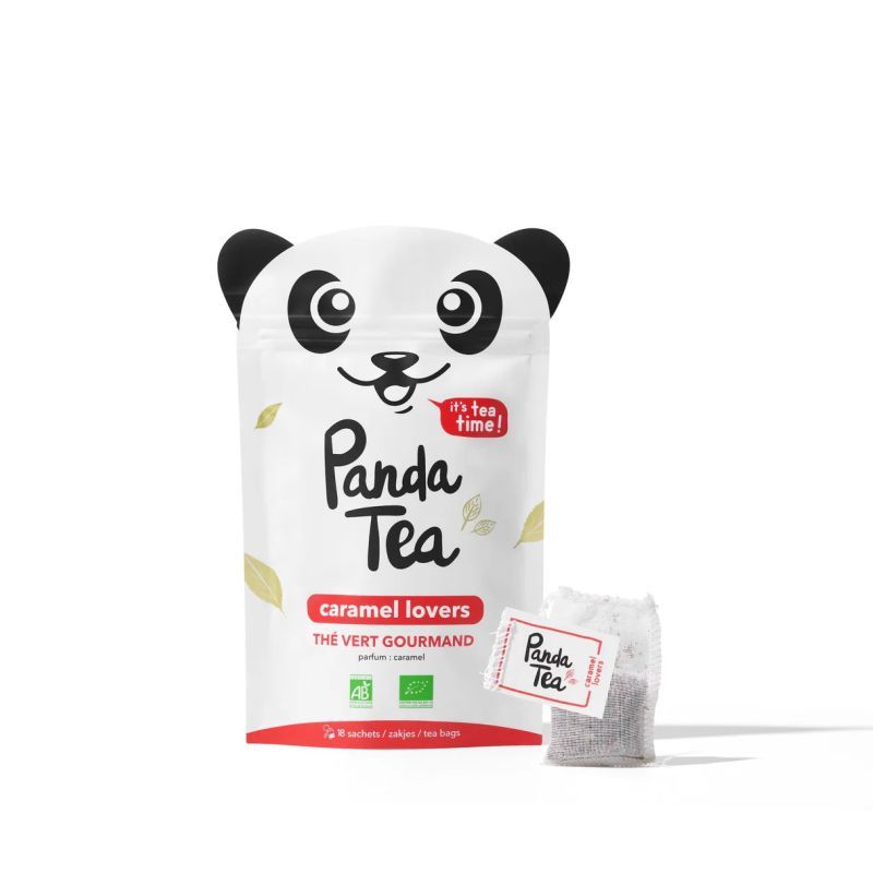 PANDA TEA CARAMELLOVERS SACHET 18
