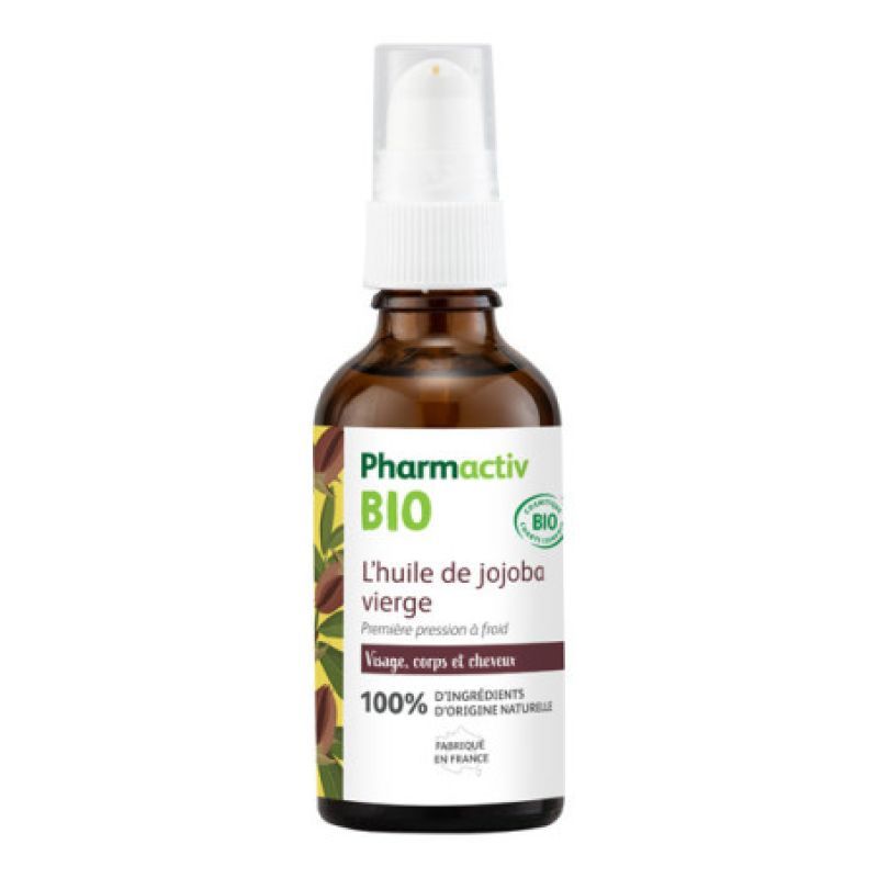 Pharmactiv Huile Vierge Jojoba Bio 50ml