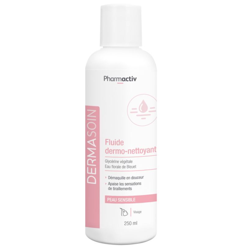 Pharmactiv Dermasoin Fluide Nettoyant 250ml