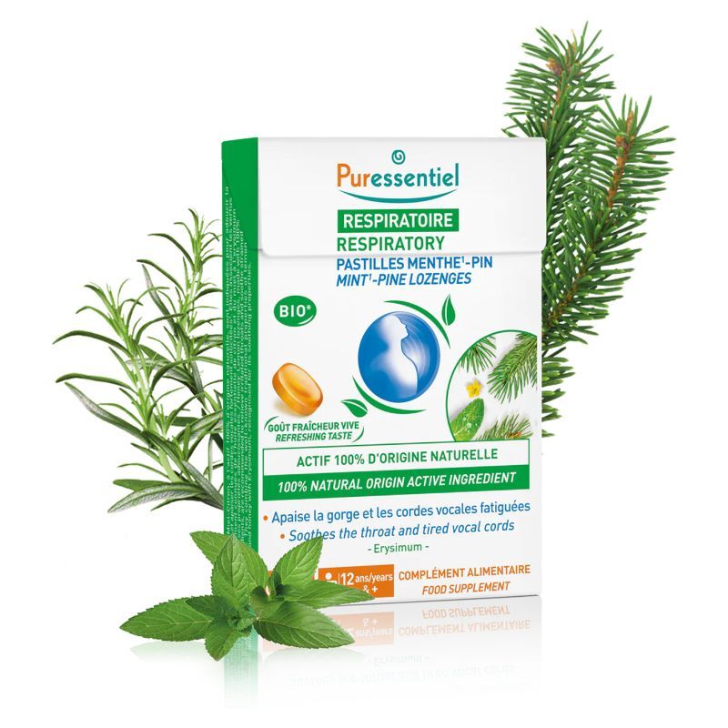 PURESSENTIEL RESP GORGE MENTH 20