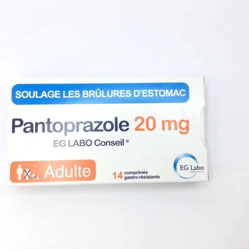PANTOPRAZOLE 20MG EG CONS CPR 14
