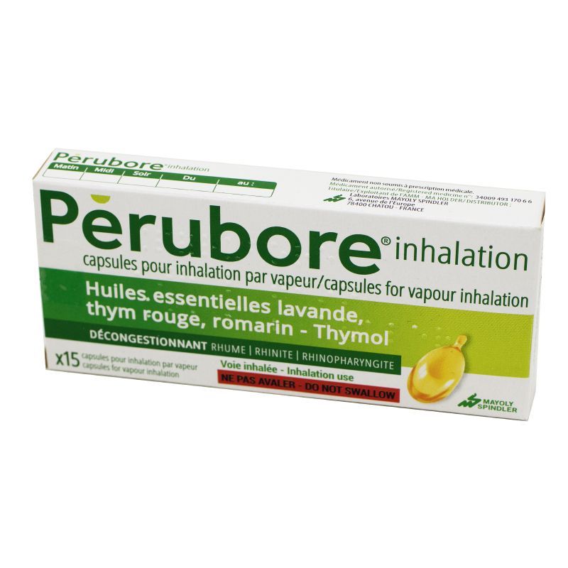 PERUBORE INHALATION CAPS 15