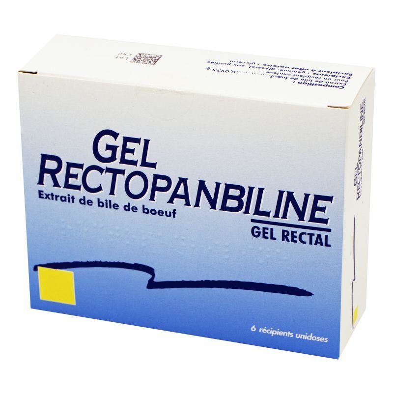 RECTOPANBILINE GEL RECTAL DOSE 6