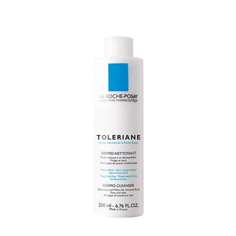 La roche-posay tolériane fluide démaquillant dermo-nettoyant 200 ml