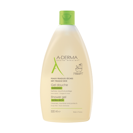 A-DERMA GEL DOUCH SURGRAS 500ML