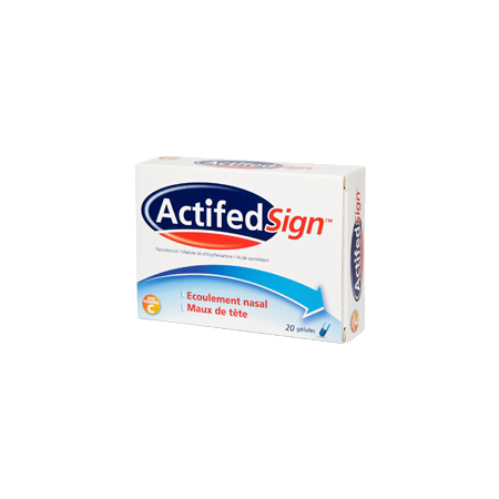 ACTIFEDSIGN GELULE 20