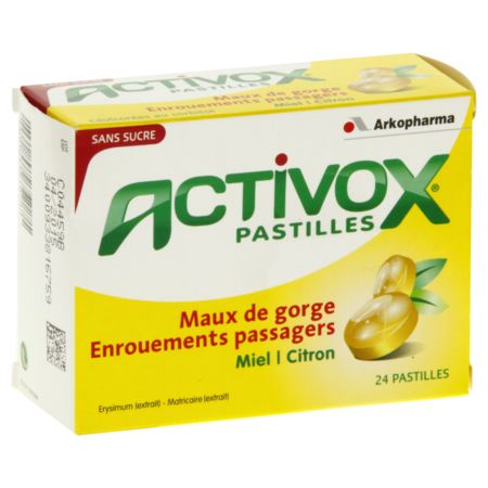 ACTIVOX MIEL CITRON PAST S/S 24