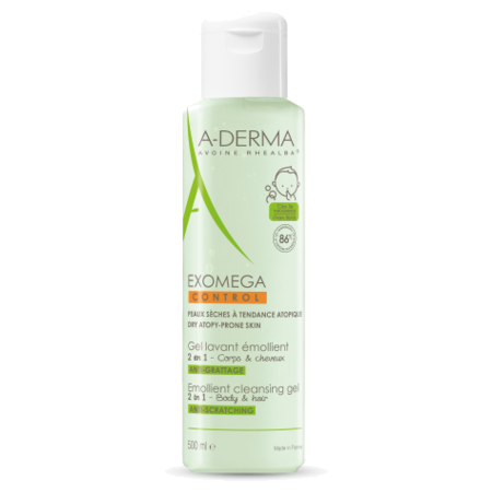 A-DERMA EXOMEGA CONT GEL 2/1 500ML
