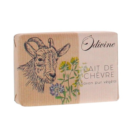 ODIVINE SAVON LAIT CHEVRE 100G