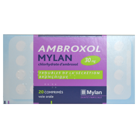 AMBROXOL 30MG VIATRIS CONS CPR 20